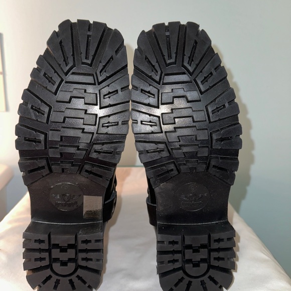 Mens Black Dream Apparel Waterproof Harness Studded Motorcycle Boots Size 9 - Picture 6 of 8